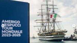 La nave Amerigo Vespucci arriva a Venezia - adginforma.it - 20250326