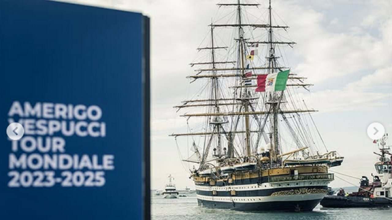 Seconda tappa per il Vespucci: in arrivo a Venezia dal 28 al 31 marzo 2025