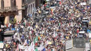 Corteo M5S a Roma