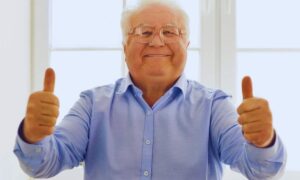 Uomo felice