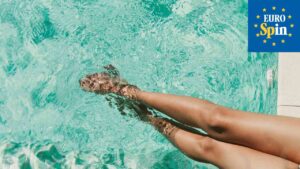 Il party in piscina grazie a Eurospin