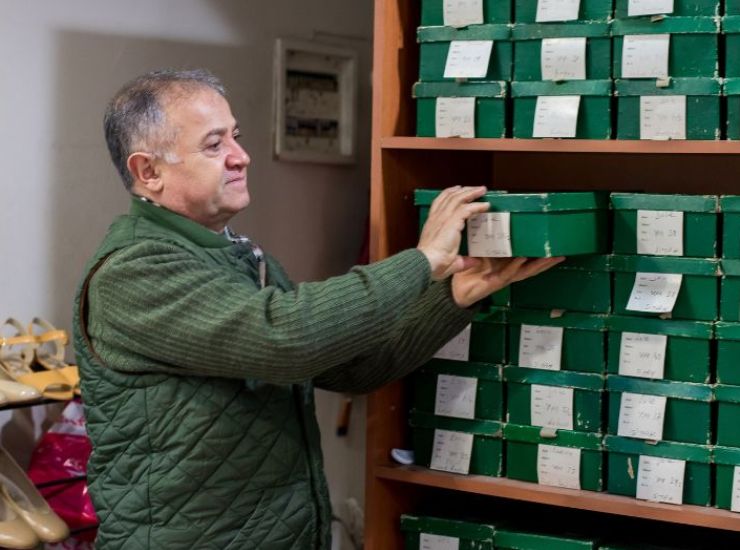 La ricchezza di chi possiede le scatole delle scarpe