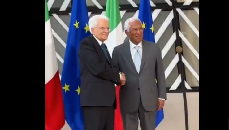 Incontro tra Mattarella e Costa