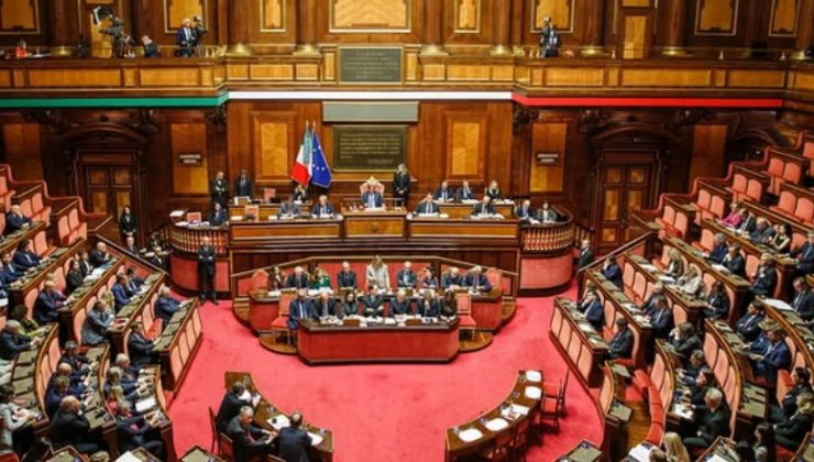 Riunione in Senato