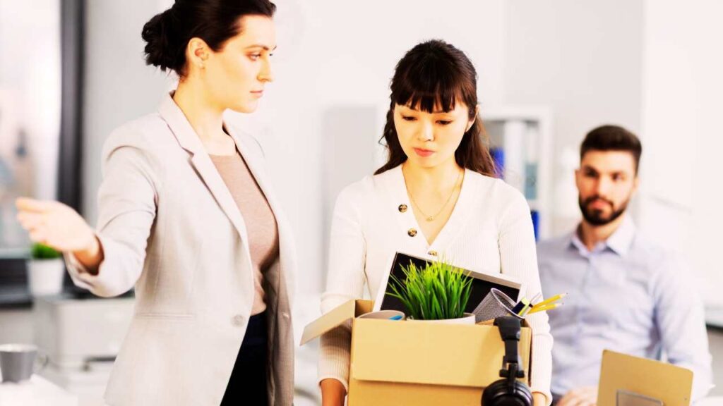 Licenziamento sul lavoro