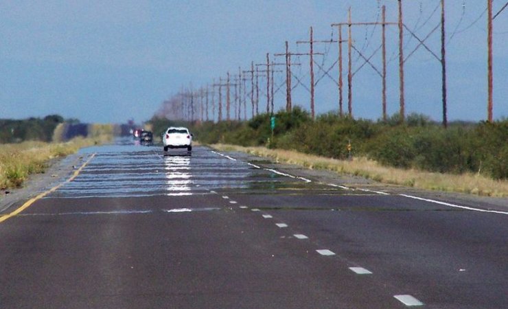 Miraggio in strada - Adginforma.it