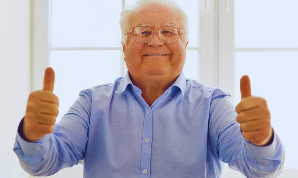 Uomo felice