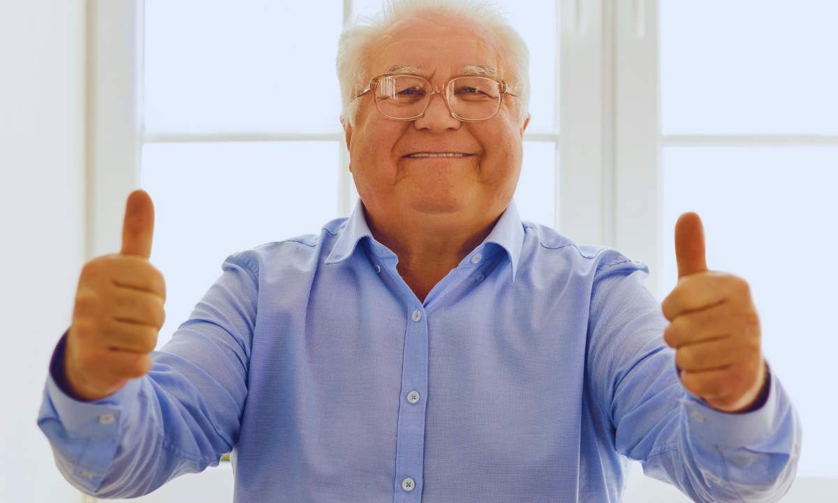 Uomo felice