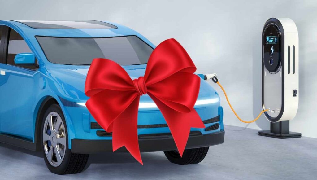Auto elettrica in regalo