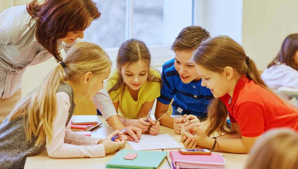 Bambini a scuola