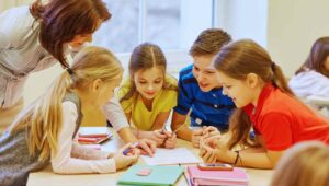 Bambini a scuola