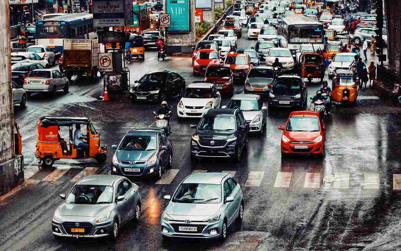 pericolo al casello autostradale