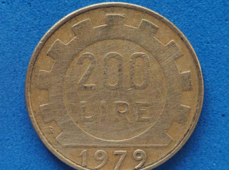 Moneta da 200 lire italiane
