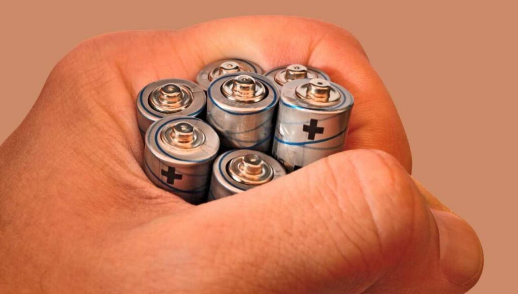 Batterie usate
