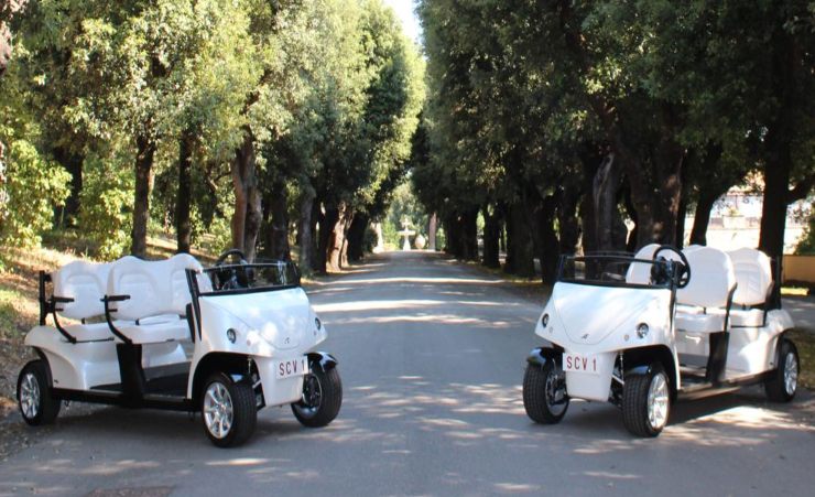 Papa leone car