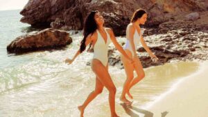 Spiaggia per sole donne