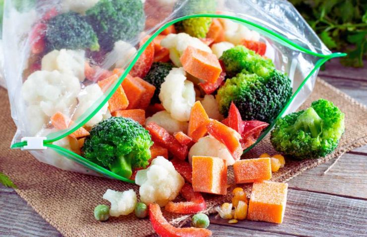 Verdure congelate